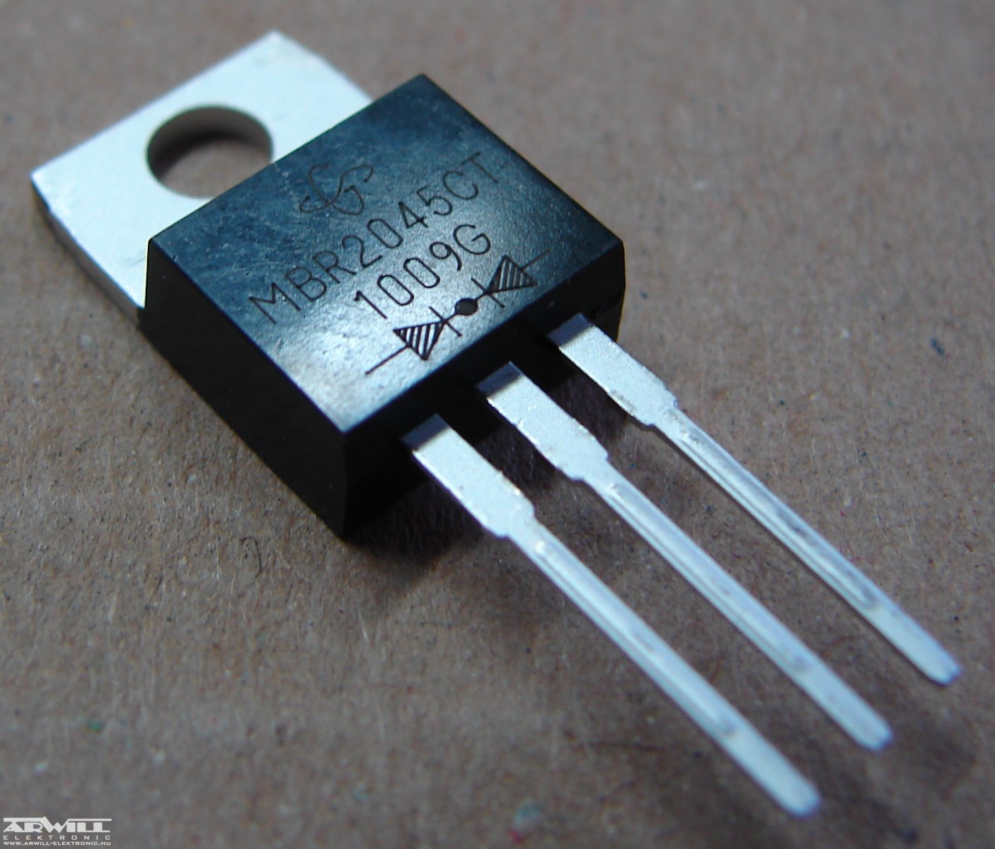 MBR2045CT, schottky dióda - Árwill Elektronic