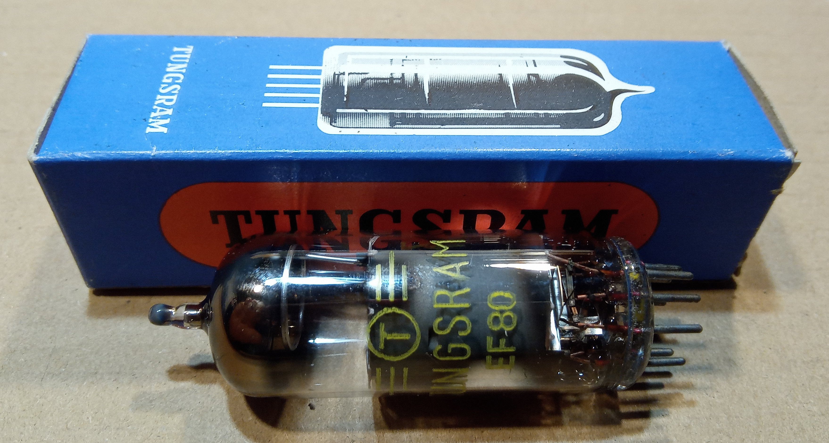 EF80, elektroncső - Árwill Elektronic