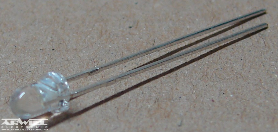 3Mm fehér led