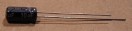 10uF, 25V, SUBMINI, elektrolit kondenzátor 10uF, 25V, SUBMINI, elektrolit kondenzátor